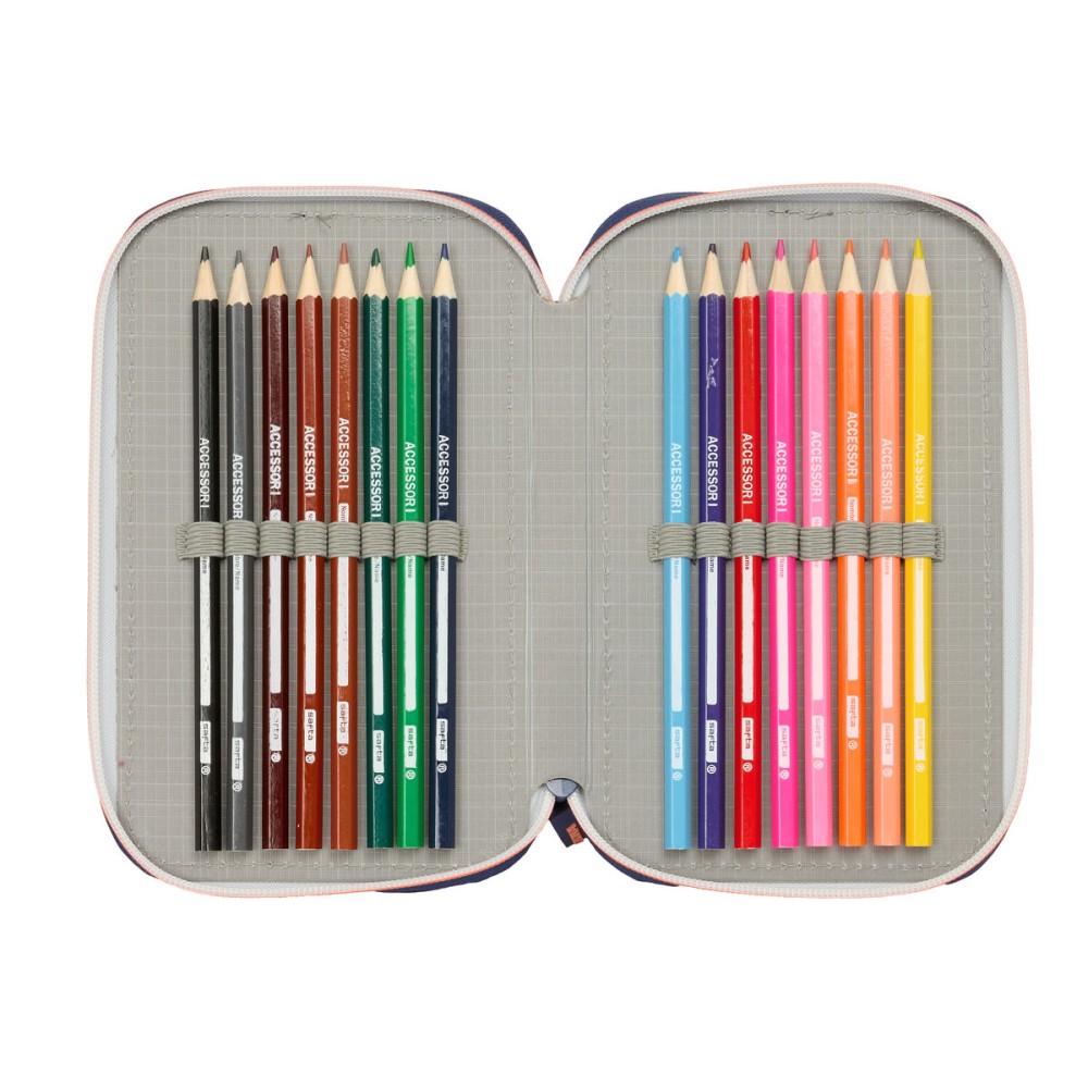 Geantă Universală F.C. Barcelona Bleumarin 12,5 x 19,5 x 5,5 cm 37 Piese