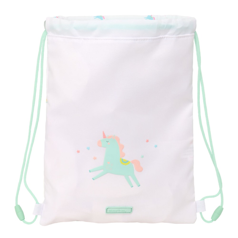 Geantă Rucsac cu Bretele Safta Unicornio Bej 26 x 34 x 1 cm