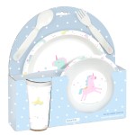 Set de Menaj pentru Copii Safta Unicornio PVC