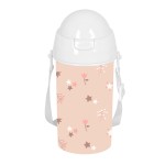 Sticlă de apă Safta Flores Roz PVC 500 ml