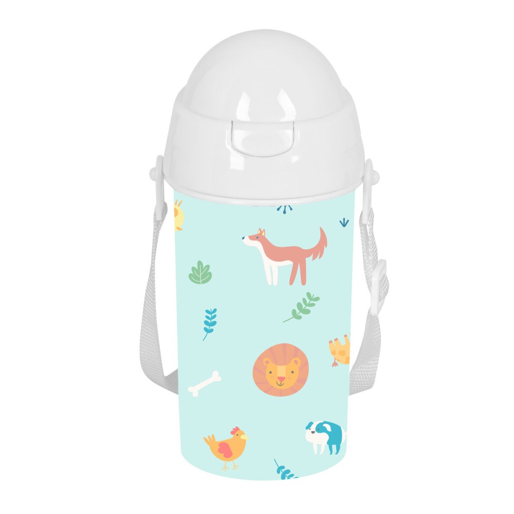 Sticlă de apă Safta Pandi Albastru PVC 500 ml