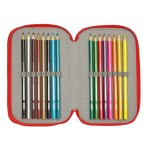 Geantă Universală Spider-Man Albastru Roșu 12,5 x 19,5 x 5,5 cm 37 Piese