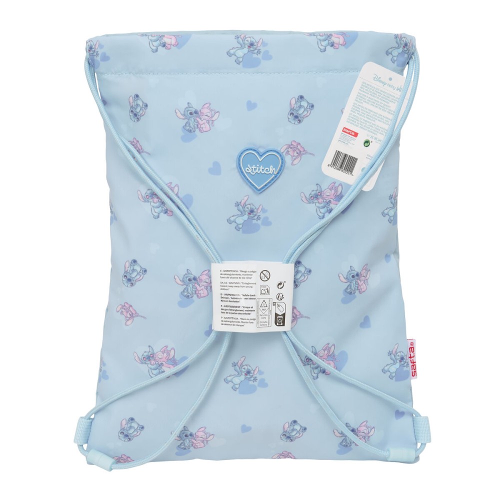 Geantă Rucsac cu Bretele Lilo & Stitch Albastru 26 x 34 x 1 cm