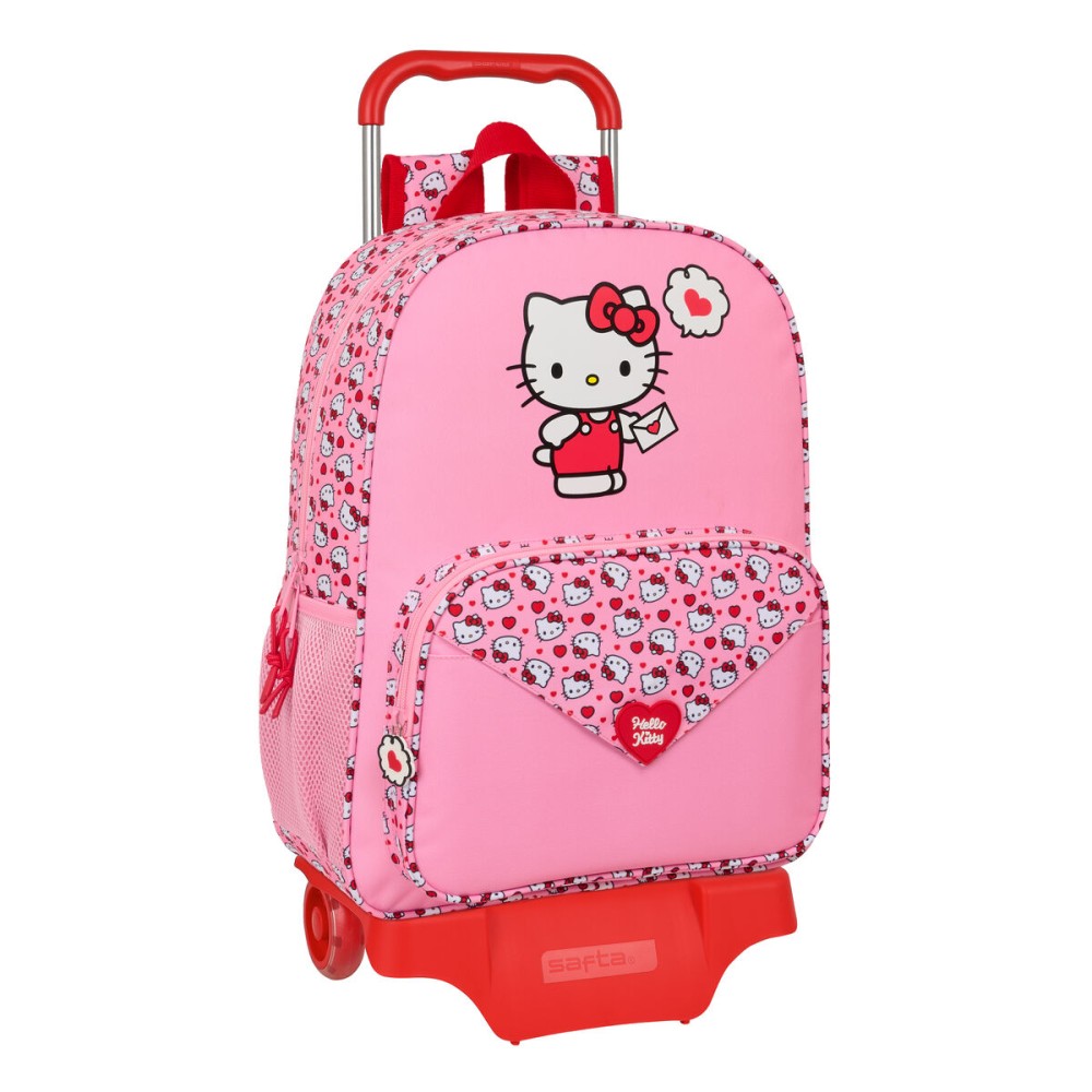 Ghiozdan Hello Kitty Roz 33 x 42 x 14 cm