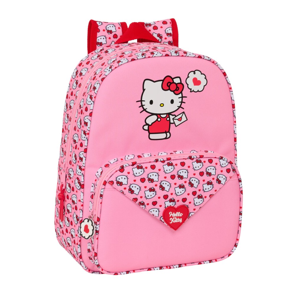 Ghiozdan Hello Kitty Roz 26 x 34 x 11 cm