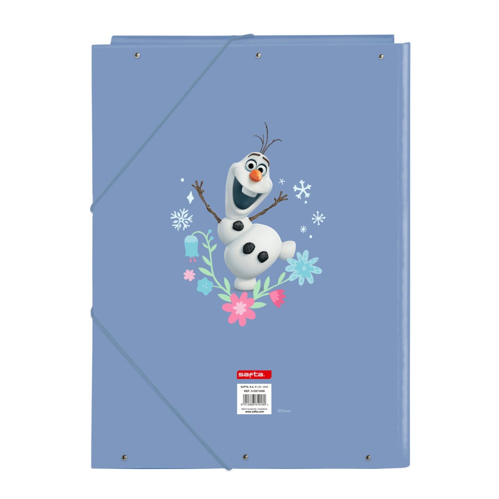 Biblioraft Frozen Albastru A4 26 x 33.5 x 2.5 cm