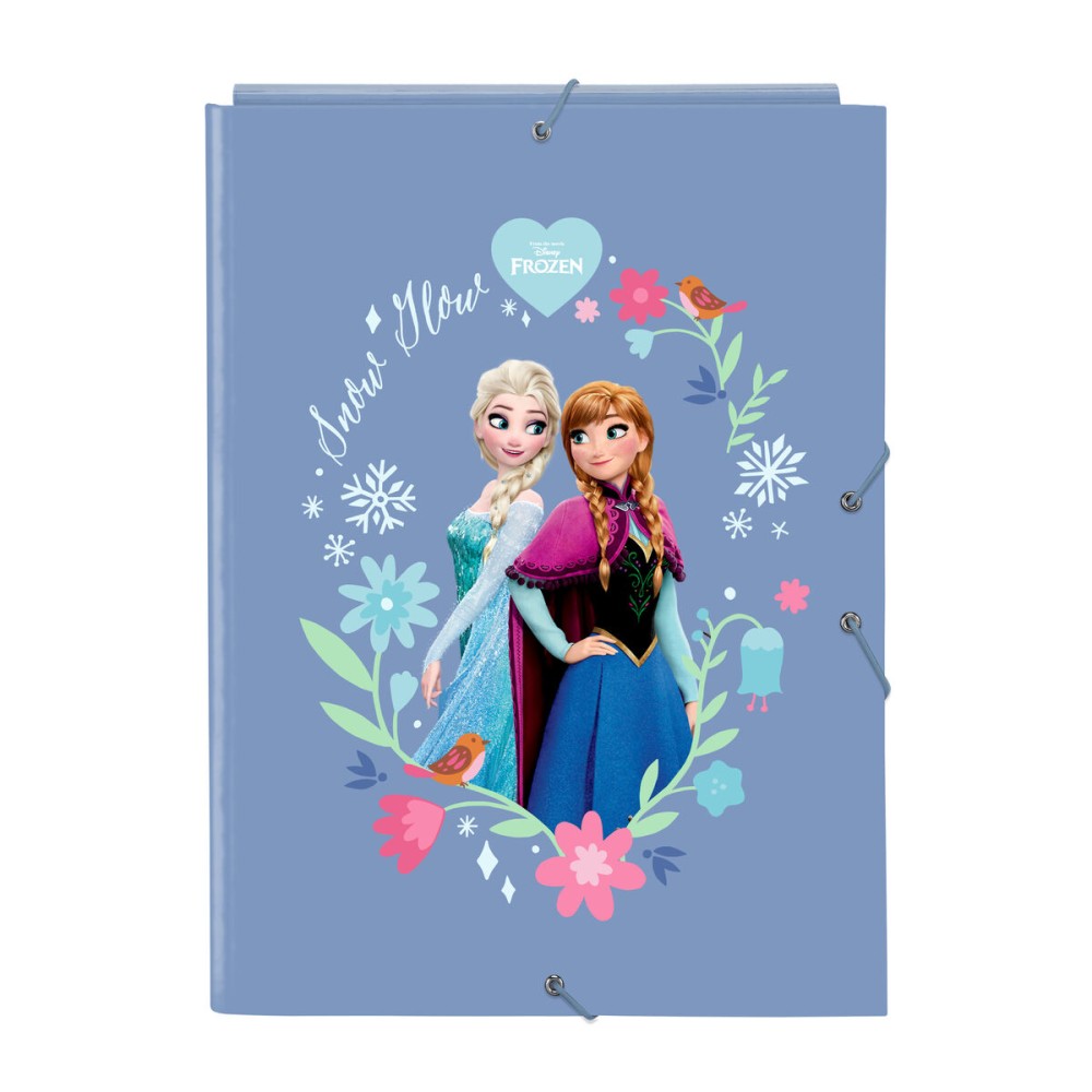 Biblioraft Frozen Albastru A4 26 x 33.5 x 2.5 cm