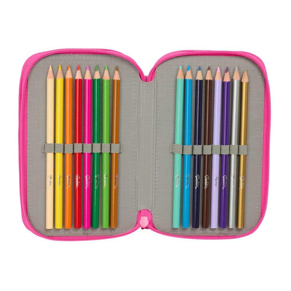 Geantă Universală Barbie Multicolor 12,5 x 19,5 x 5,5 cm 37 Piese