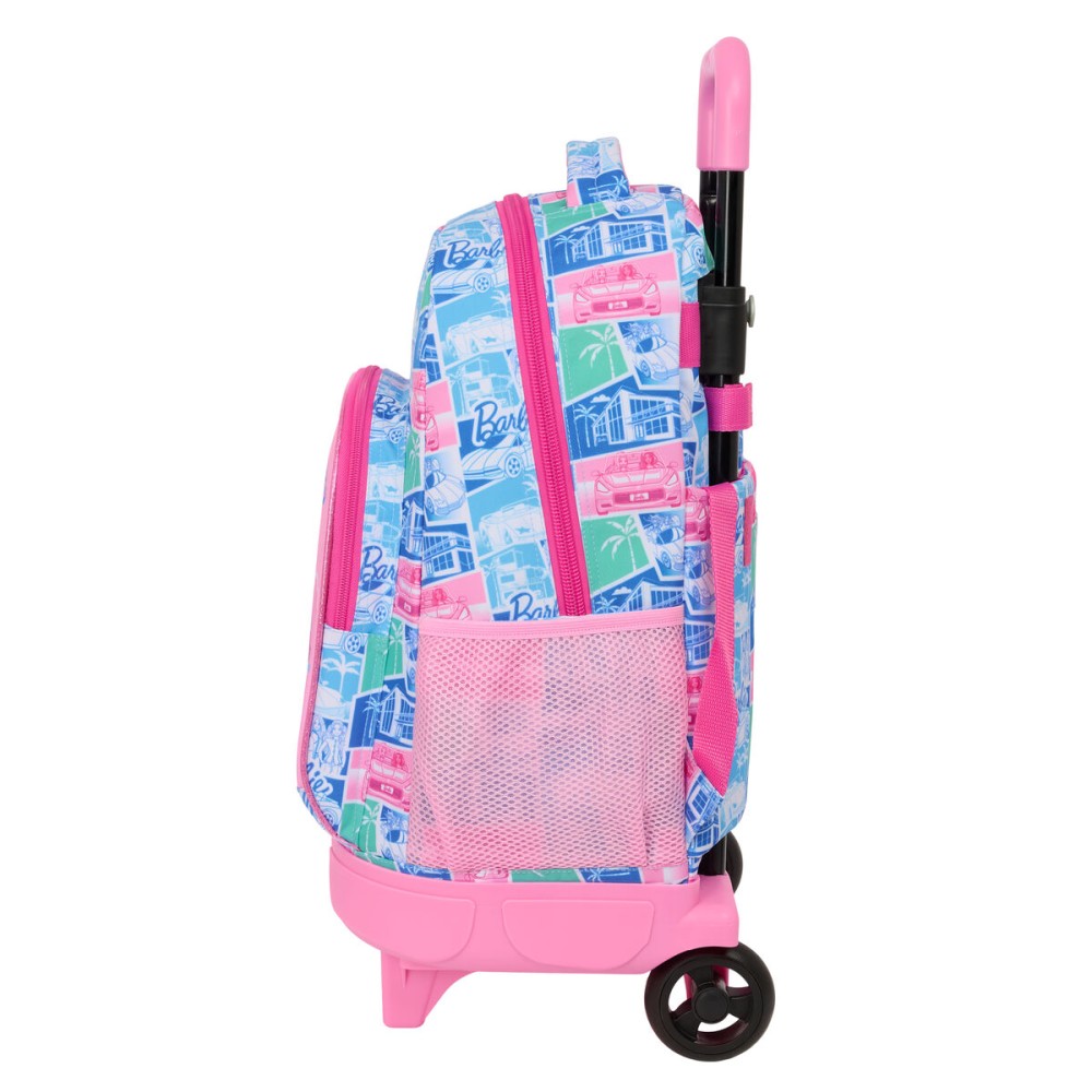 Ghiozdan cu Roți Barbie Multicolor 33 x 45 x 22 cm