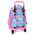 Ghiozdan cu Roți Barbie Multicolor 33 x 45 x 22 cm