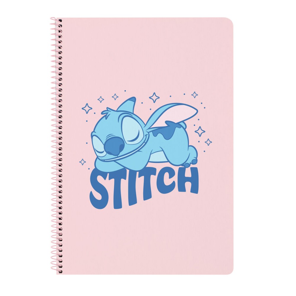 Biblioraft Lilo & Stitch Ohana Albastru Roz deschis A4 21.5 x 31 x 1 cm