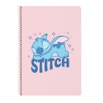 Biblioraft Lilo & Stitch Ohana Albastru Roz deschis A4 21.5 x 31 x 1 cm