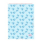 Biblioraft Lilo & Stitch Ohana Albastru Roz deschis A4 26 x 33.5 x 2.5 cm