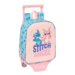 Ghiozdan Lilo & Stitch Ohana Albastru 22 x 27 x 10 cm