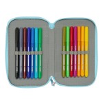 Geantă Universală Lilo & Stitch Ohana Albastru 12,5 x 19,5 x 5,5 cm 37 Piese