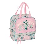 Geantă Termoizolantă pentru Gustări Minnie Mouse Minty Roz 20 x 20 x 15 cm
