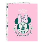 Biblioraft Minnie Mouse Minty Roz A4 26.5 x 33 x 4 cm
