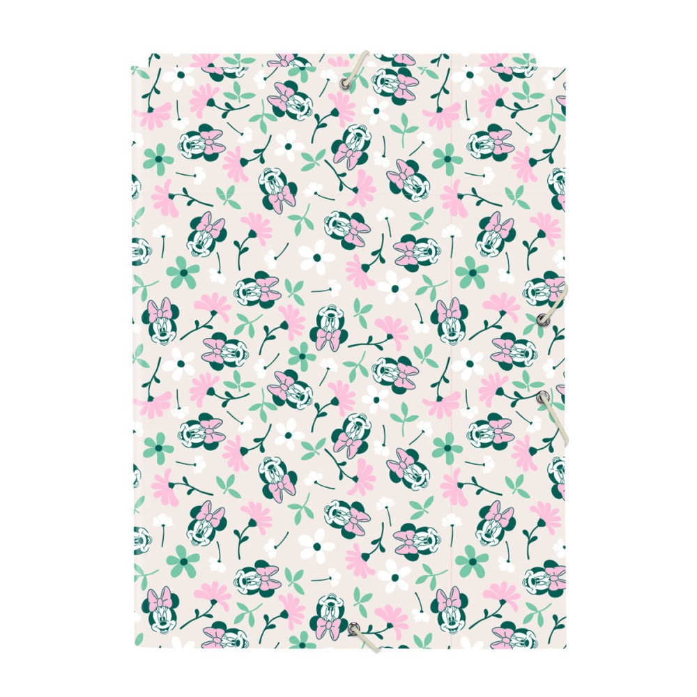 Biblioraft Minnie Mouse Minty Roz A4 26 x 33.5 x 2.5 cm