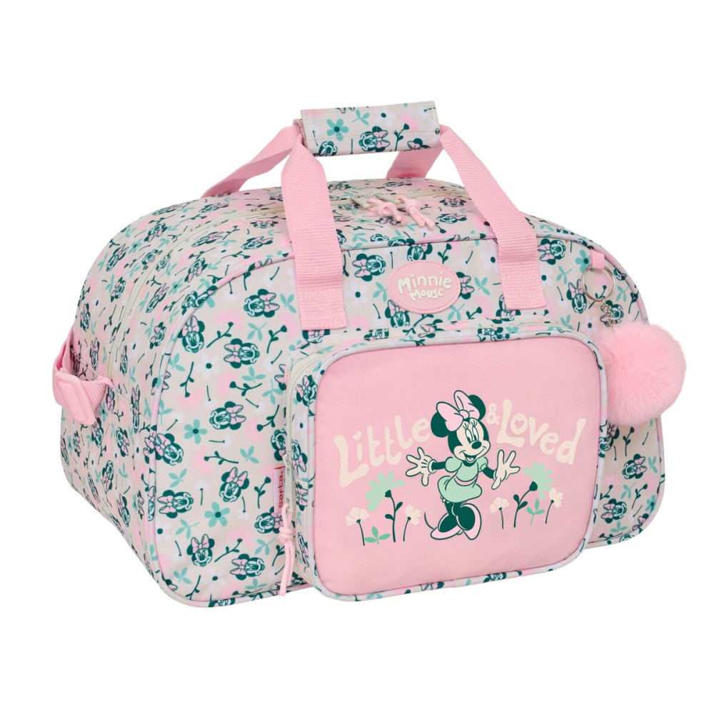 Geantă de Sport Minnie Mouse Minty Roz 40 x 24 x 23 cm