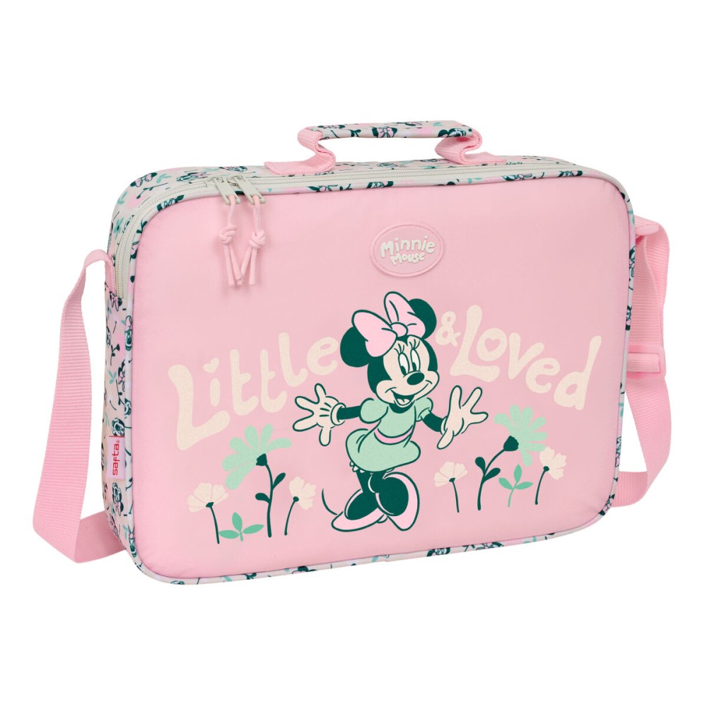Ghiozdan Minnie Mouse Minty Roz 38 x 28 x 6 cm