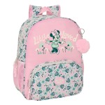 Ghiozdan Minnie Mouse Minty Roz 32 x 38 x 12 cm