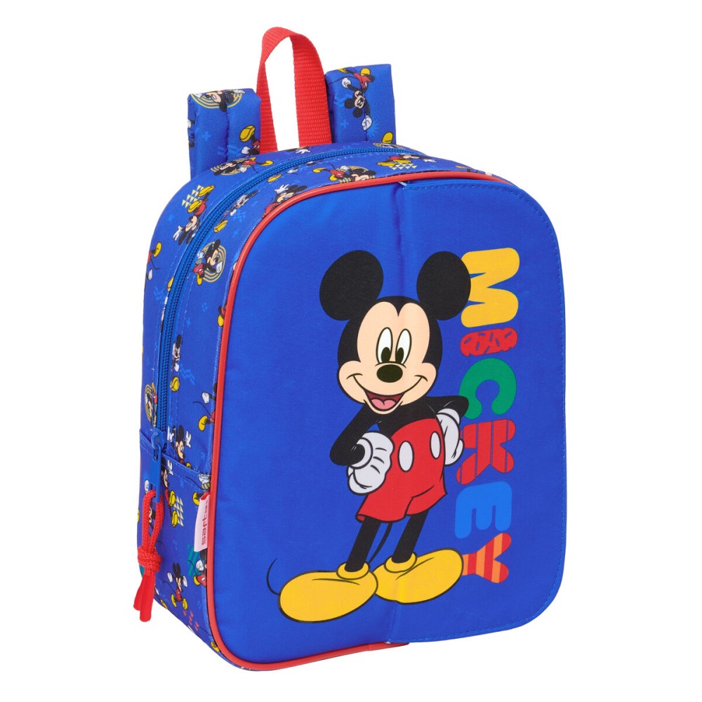 Ghiozdan Mickey Mouse Clubhouse Today Albastru 22 x 27 x 10 cm