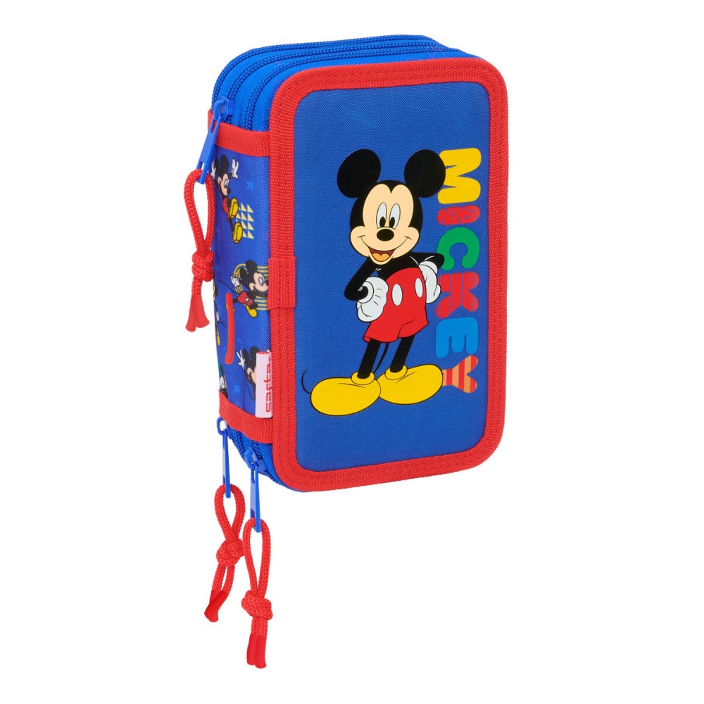 Geantă Universală Mickey Mouse Clubhouse Today Albastru 12,5 x 19,5 x 5,5 cm 37 Piese