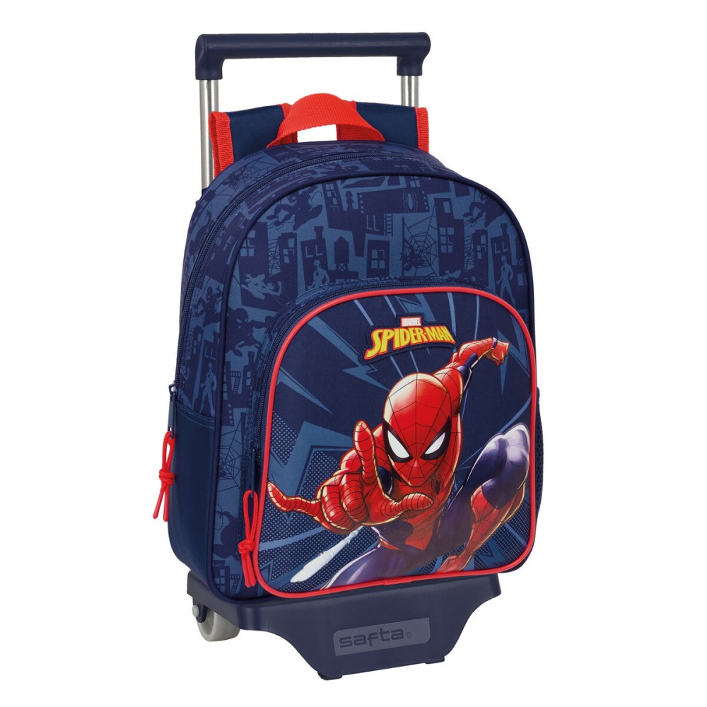 Ghiozdan Spider-Man Albastru 27 x 10 x 67 cm 27 x 33 x 10 cm