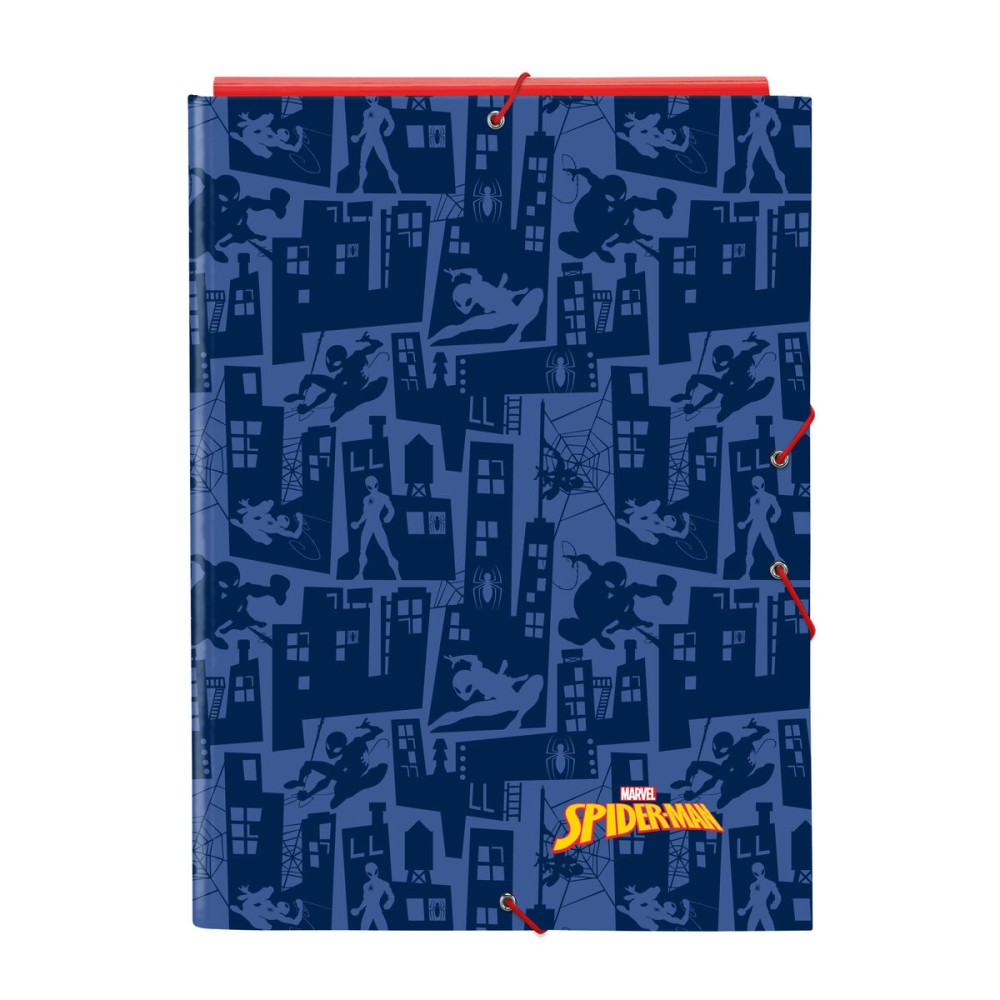 Biblioraft Spider-Man Albastru A4 26 x 33.5 x 2.5 cm