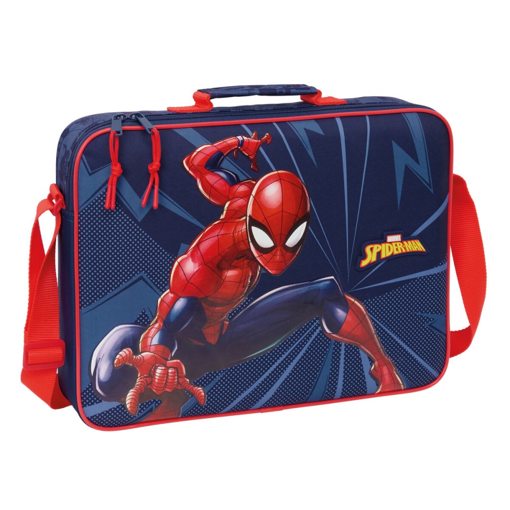 Ghiozdan Spider-Man Albastru 38 x 28 x 6 cm