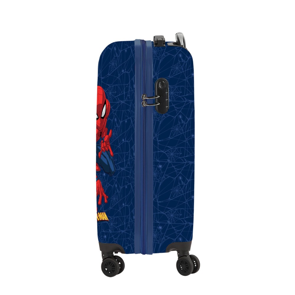 Valiză de cabină Spider-Man Albastru 20'' 20 L 34,5 x 55 x 20 cm