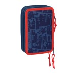 Geantă Universală Spider-Man Albastru 12,5 x 19,5 x 5,5 cm 37 Piese