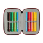 Geantă Universală Spider-Man Negru 12,5 x 19,5 x 5,5 cm 37 Piese