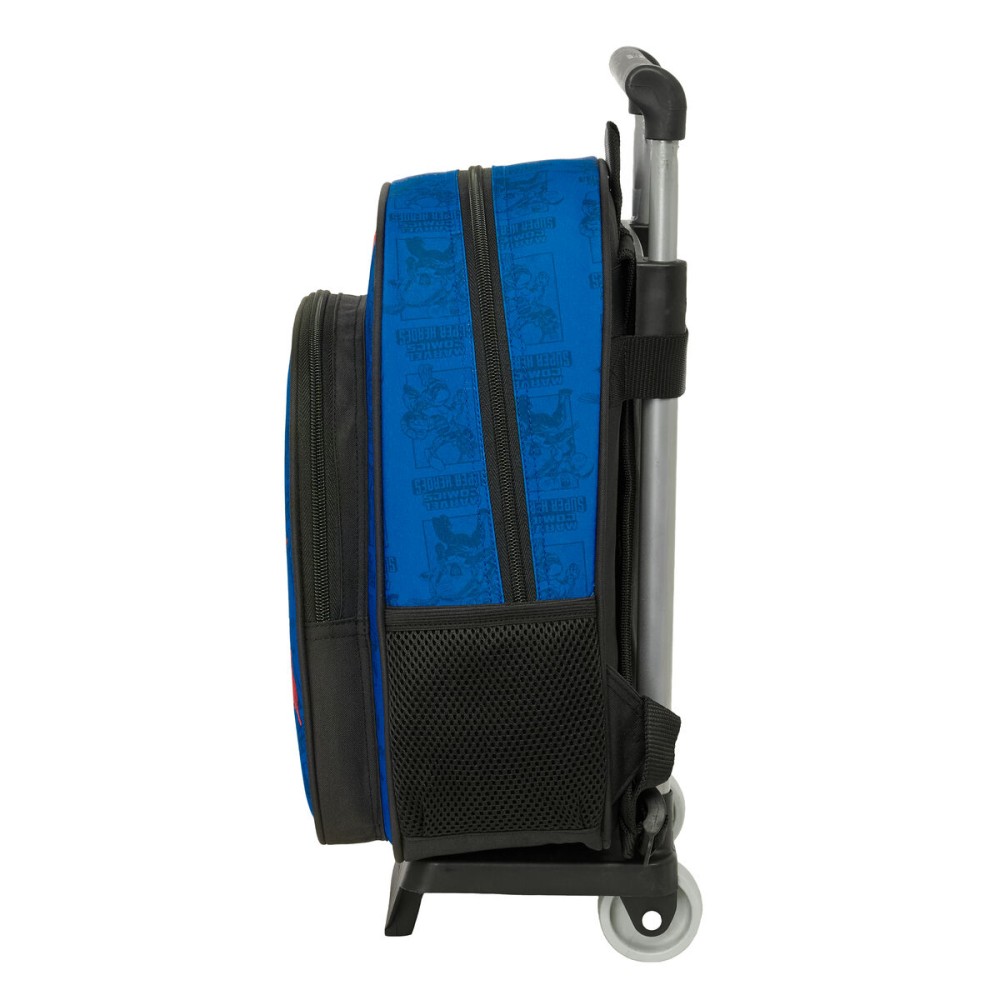 Ghiozdan The Avengers Albastru Negru 27 x 10 x 67 cm 27 x 33 x 10 cm