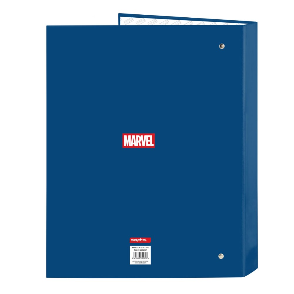 Biblioraft The Avengers Albastru Negru A4 26.5 x 33 x 4 cm