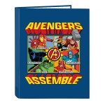 Biblioraft The Avengers Albastru Negru A4 26.5 x 33 x 4 cm
