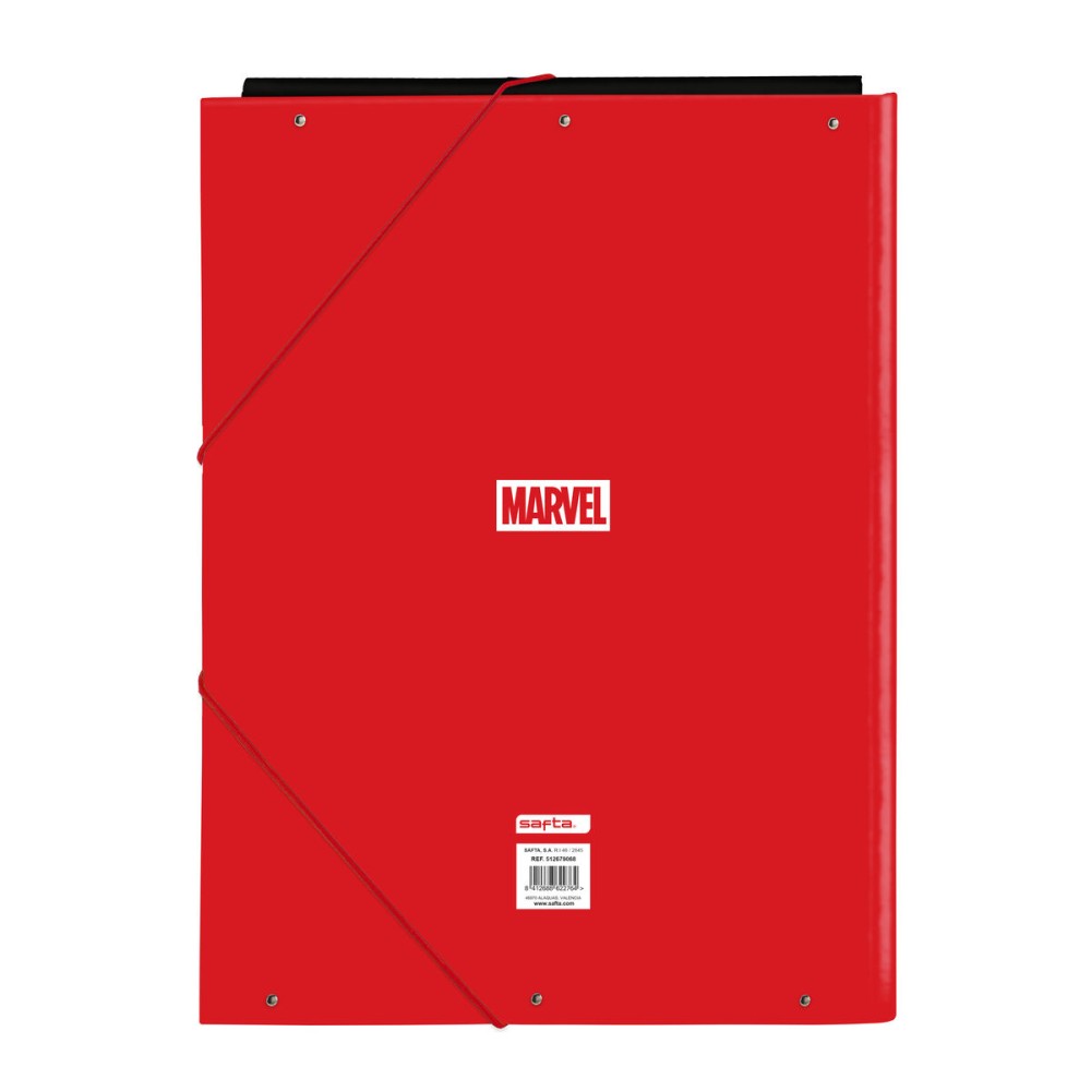 Biblioraft The Avengers Albastru Negru A4 26 x 33.5 x 2.5 cm