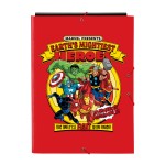 Biblioraft The Avengers Albastru Negru A4 26 x 33.5 x 2.5 cm