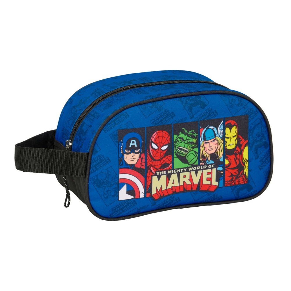 Trusă de Voiaj The Avengers Albastru Negru 26 x 15 x 12 cm