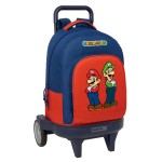 Ghiozdan Super Mario Mamma mia Roșu Bleumarin 33 x 45 x 22 cm