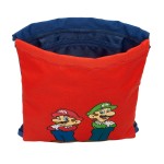 Geantă Rucsac cu Bretele Super Mario Mamma mia Roșu Bleumarin 26 x 34 x 1 cm