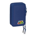 Geantă Universală Super Mario Mamma mia Roșu Bleumarin 12,5 x 19,5 x 5,5 cm 37 Piese