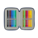 Geantă Universală Super Mario Mamma mia Roșu Bleumarin 12,5 x 19,5 x 5,5 cm 37 Piese