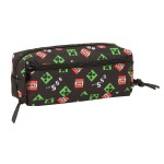 Penar triplu Minecraft Negru 22 x 8,5 x 6 cm