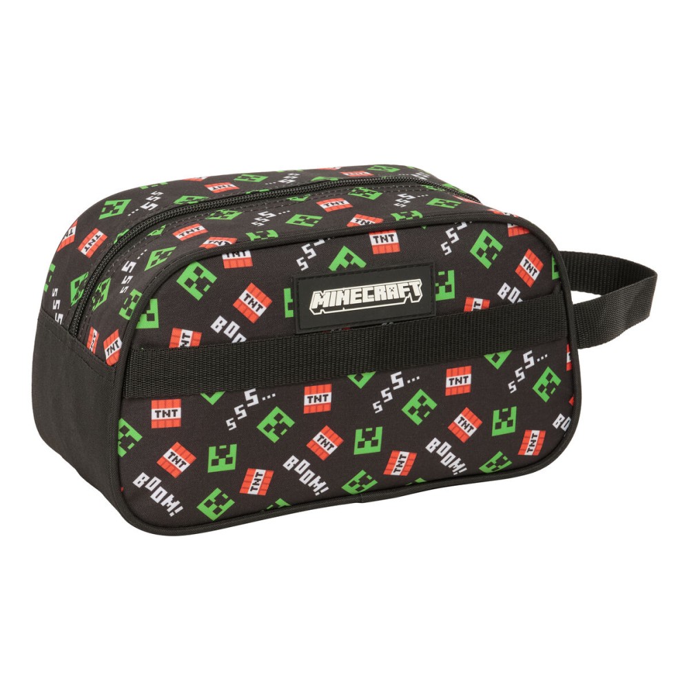 Trusă de Voiaj Minecraft Negru 26 x 15 x 12 cm