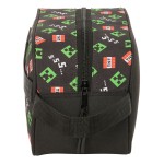 Trusă de Voiaj Minecraft Negru 26 x 15 x 12 cm