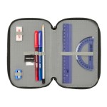 Penar Triplu Minecraft Negru 12,5 x 19,5 x 5,5 cm 37 Piese