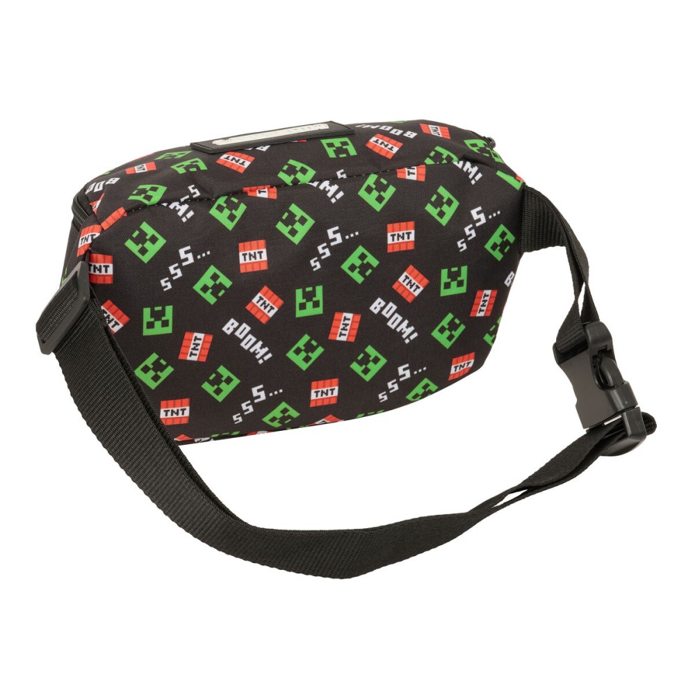 Borsetă Minecraft Negru 23 x 14 x 9 cm