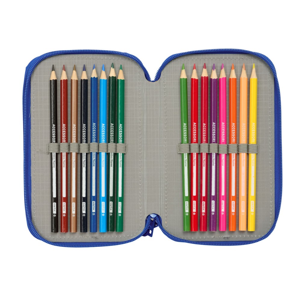 Geantă Universală Sonic Albastru 12,5 x 19,5 x 5,5 cm 37 Piese