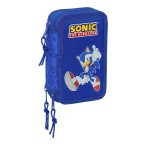 Geantă Universală Sonic Albastru 12,5 x 19,5 x 5,5 cm 37 Piese
